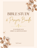 Bible Study & Prayer Bundle