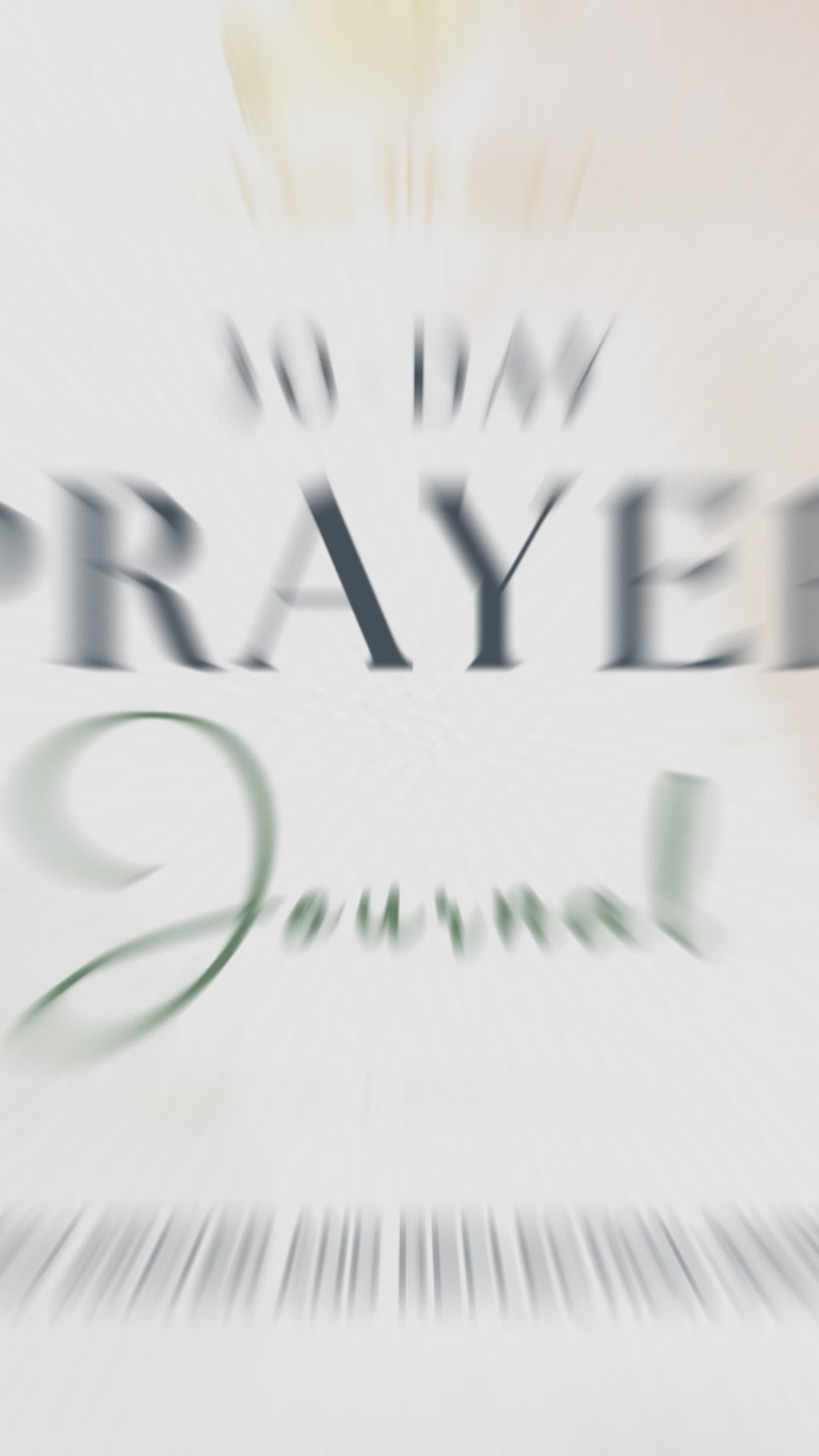 30-Day Prayer Journal